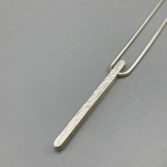 Papermetal Bar Pendant