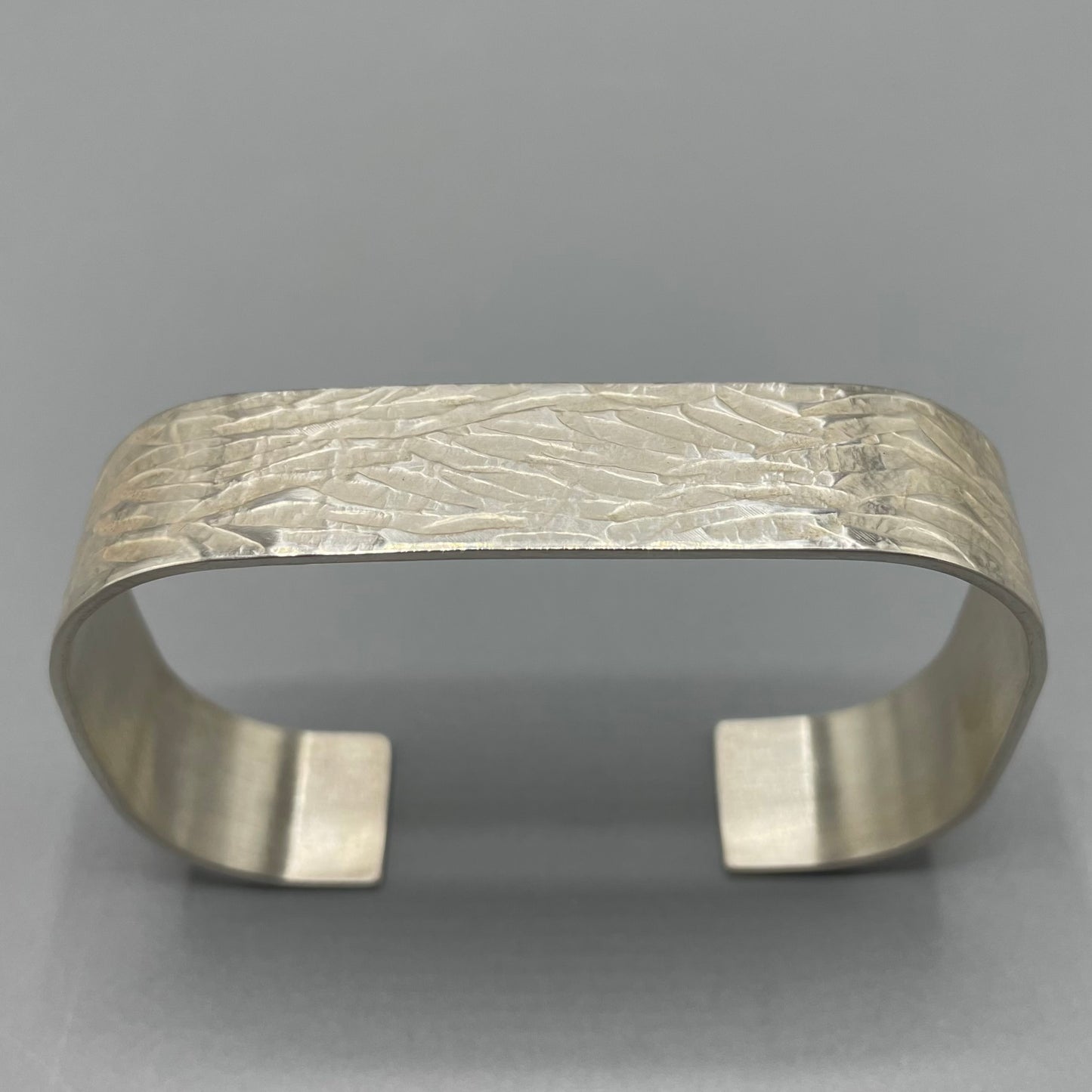 Papermetal Silver Square Petal Cuff