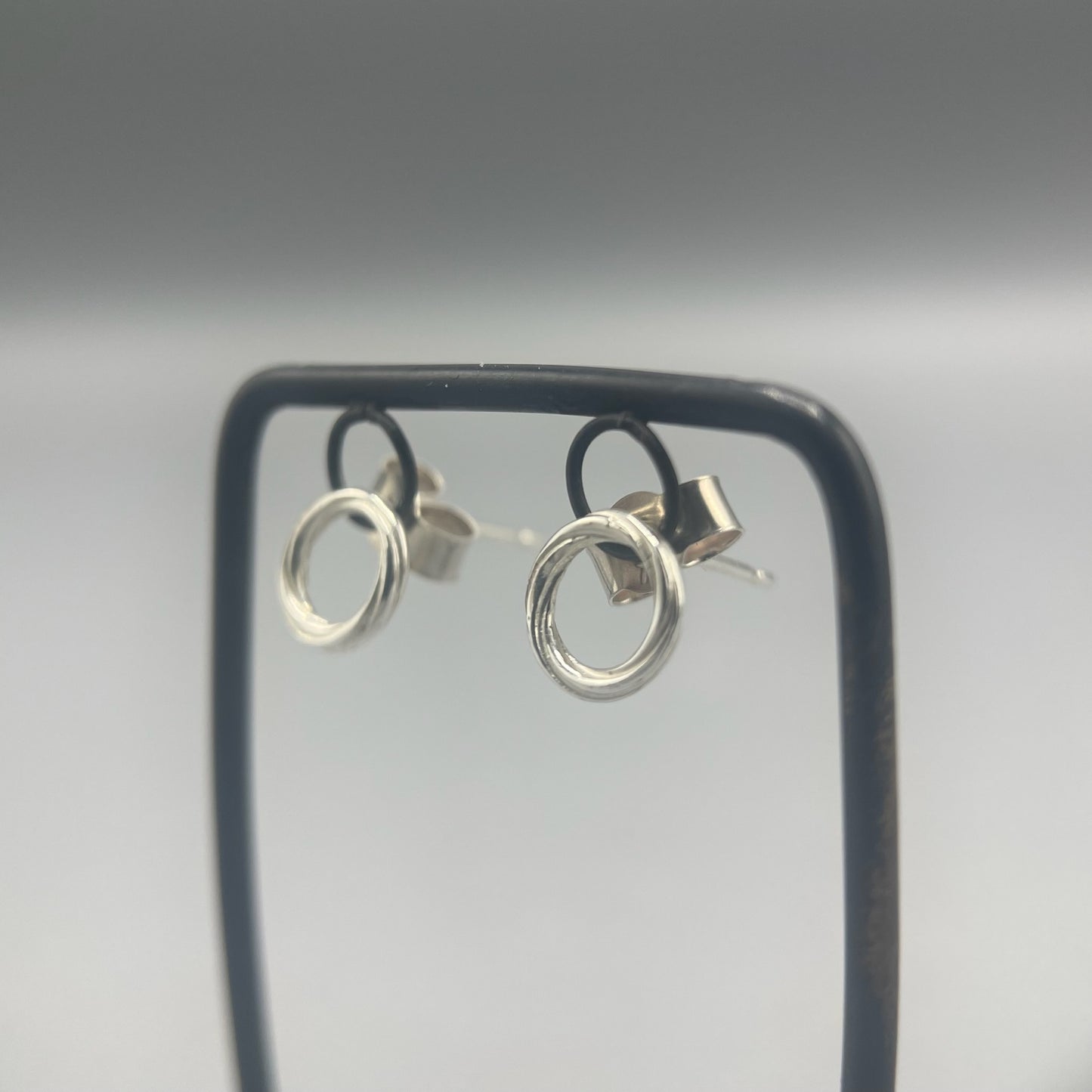 Alice Gow Twist Continuum Stud Earrings