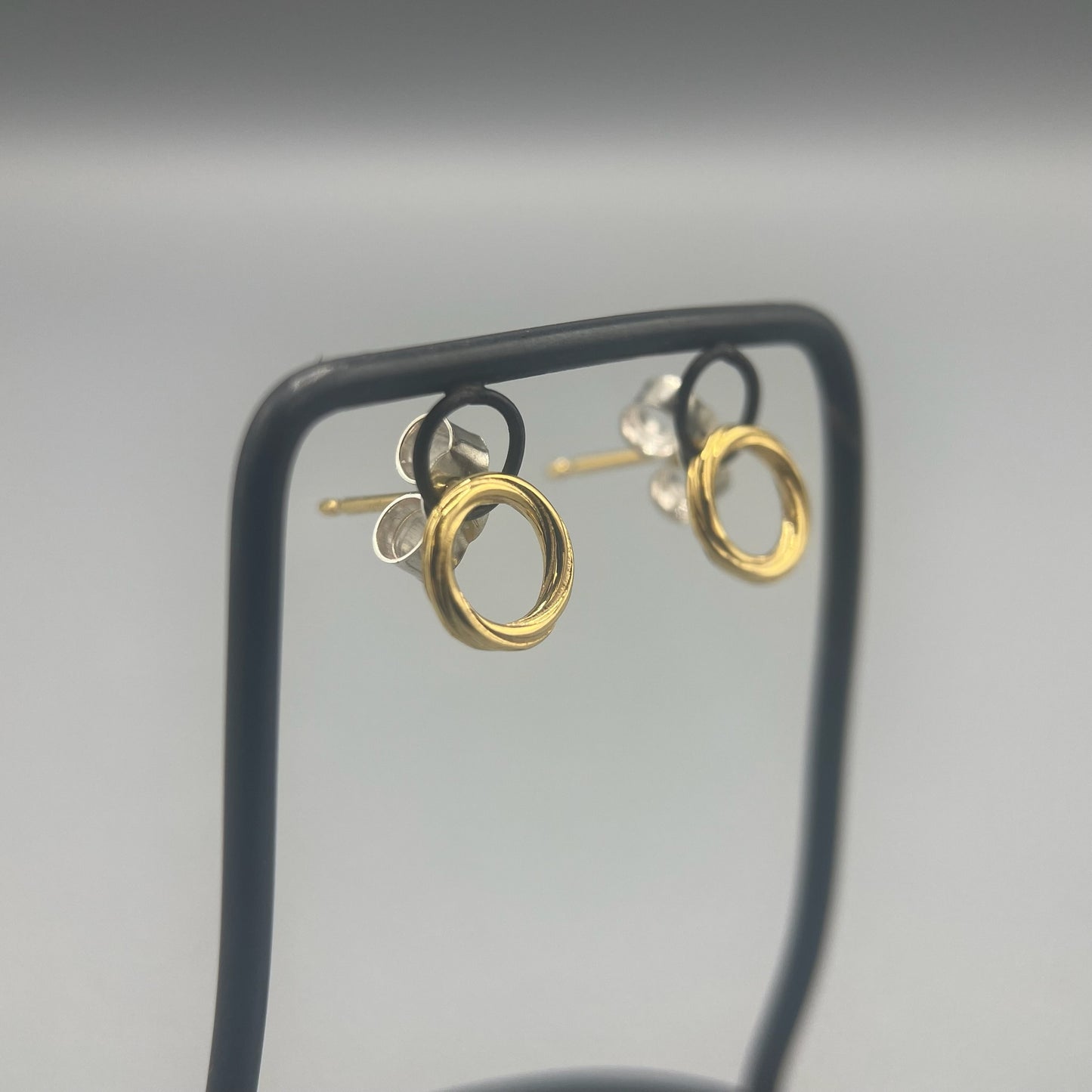 Alice Gow Twist Continuum Stud Earrings