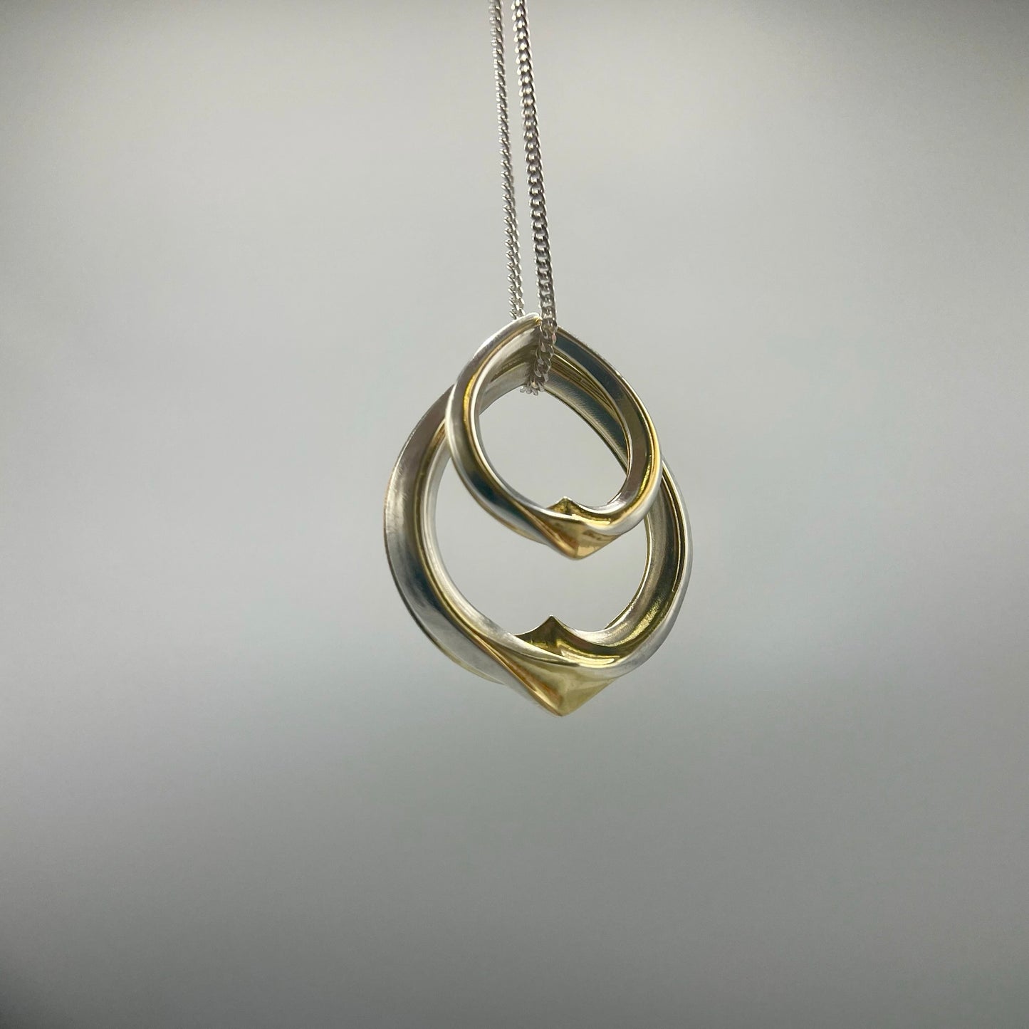 Alice Gow Twist Flare Double Pendant