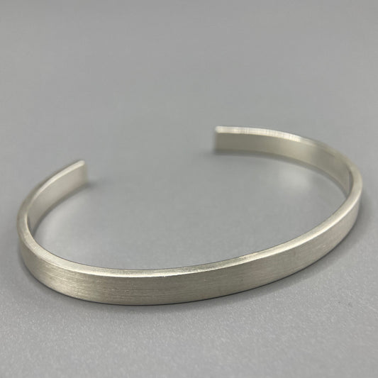 Sarah McCallum Brushed Silver Cuff