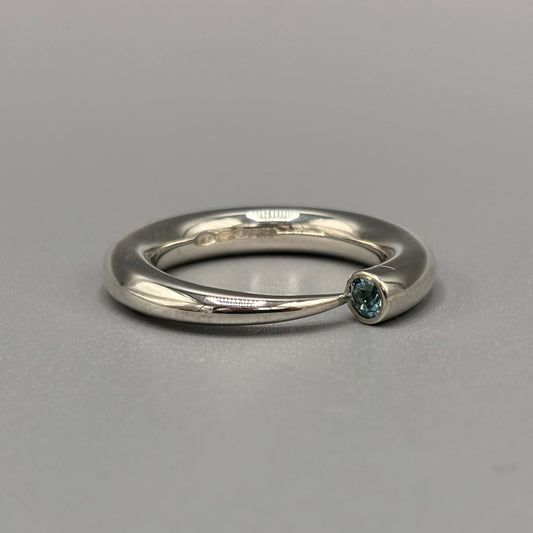 Paul Finch - Tapering Silver Wiggly Ring
