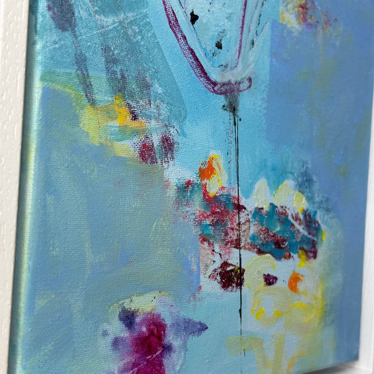 Niamh Collins – Kite Flying 23 × 23cm (Framed)