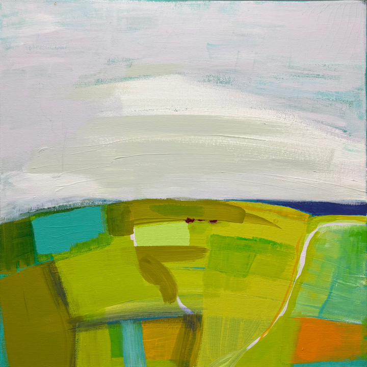 Angie Kenber - By The Coast 40 x 40cm (Unframed)