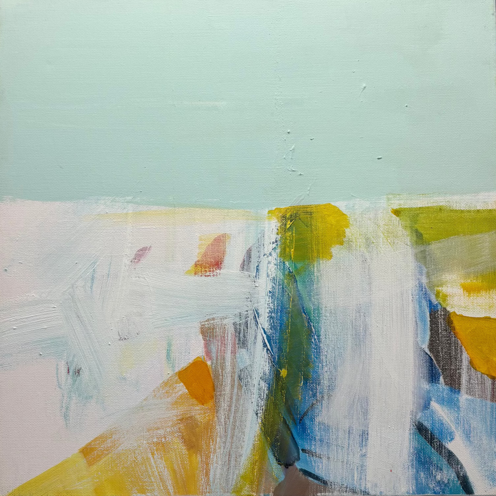 Angie Kenber - Open Landscape 40 x 40cm (Unframed)