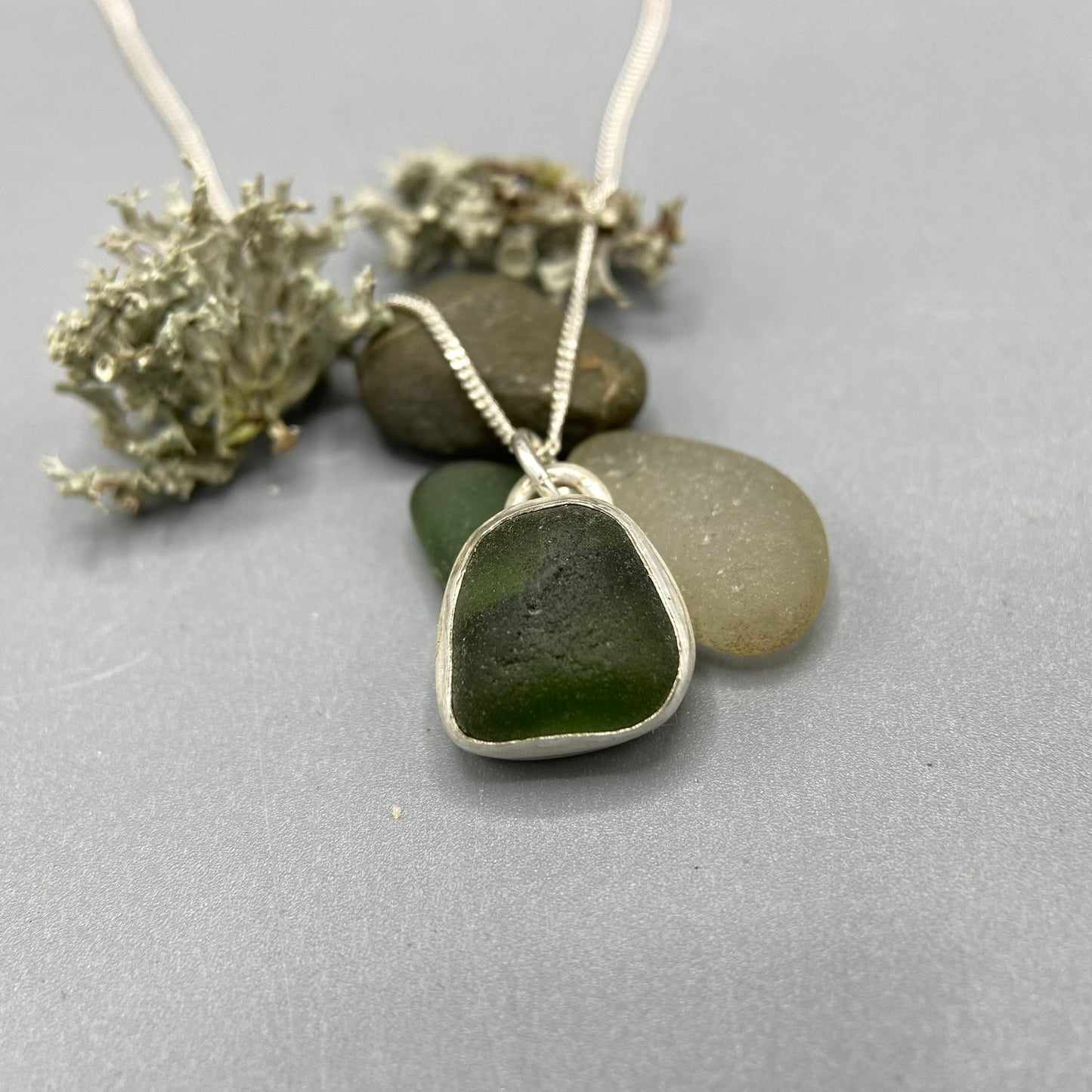 Silver Sea Glass Pendant Workshop