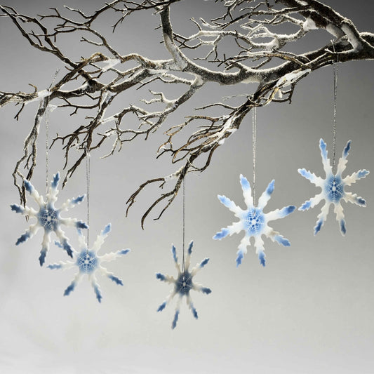 Verity Pulford Snowflake Decorations