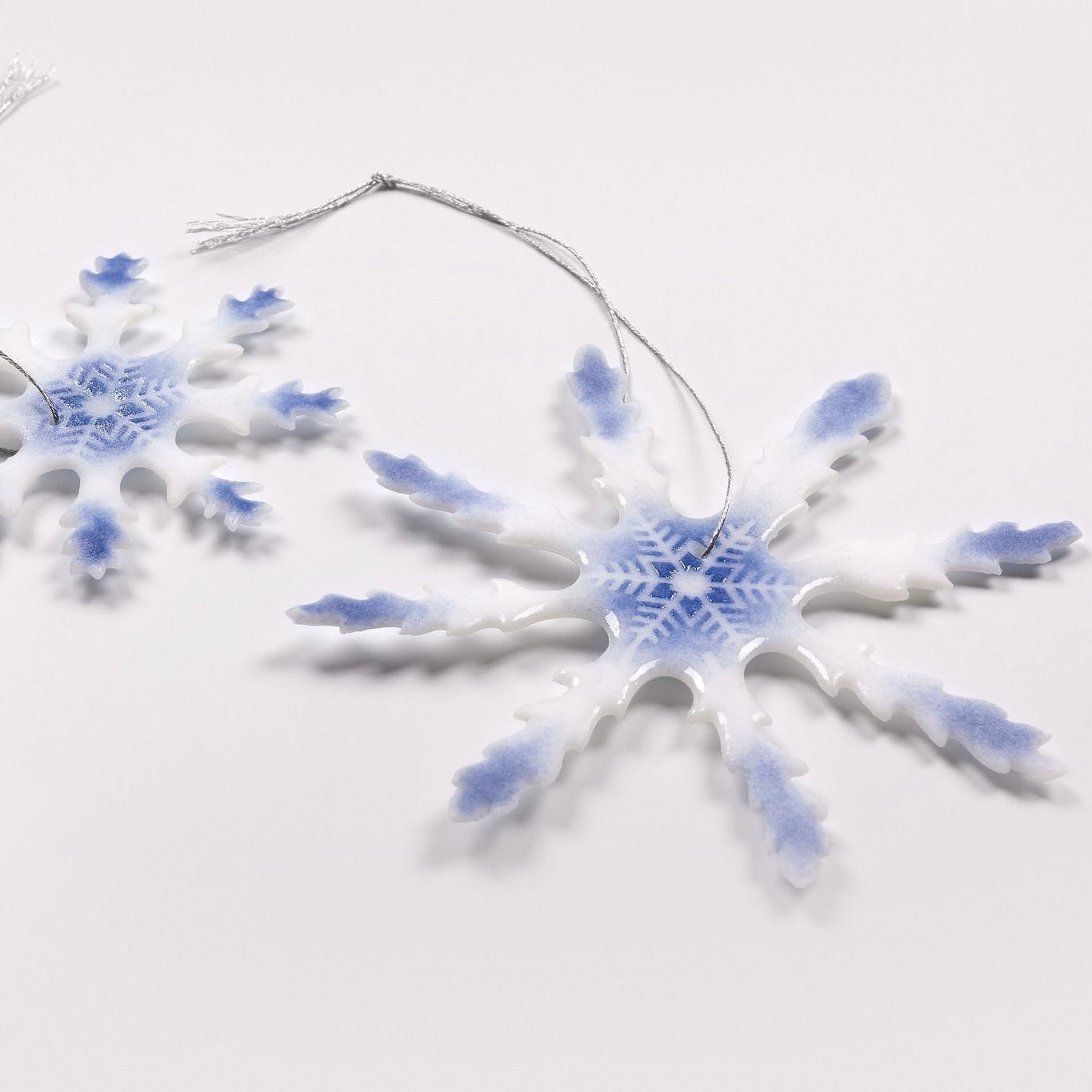 Verity Pulford Snowflake Decorations