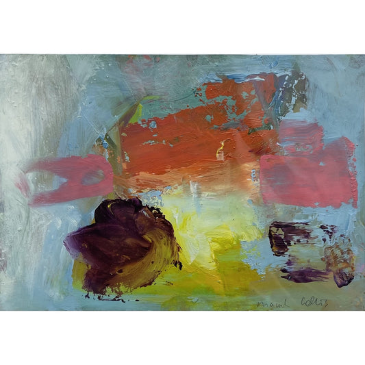 Niamh Collins Abstract Painting Oil on Paper 3