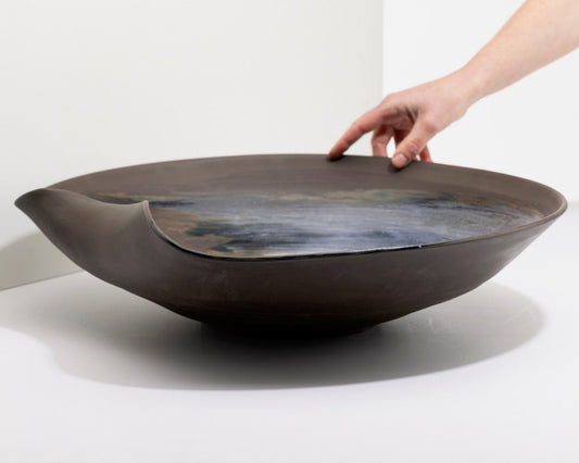 Rosa Wiland Holmes 'Large Black bowl'