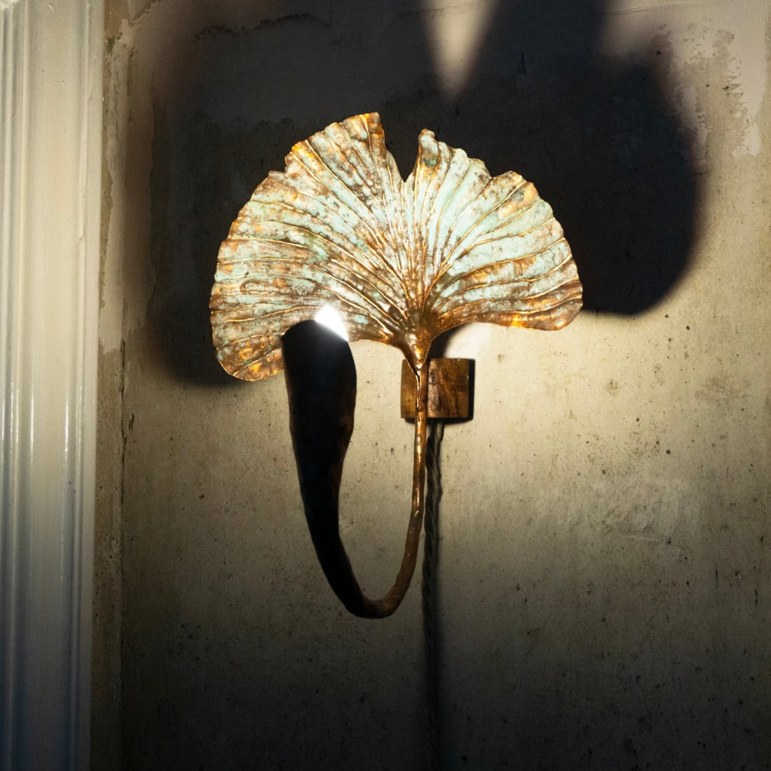 Willow Bloomfield Ginkgo Wall Sconce Lamp