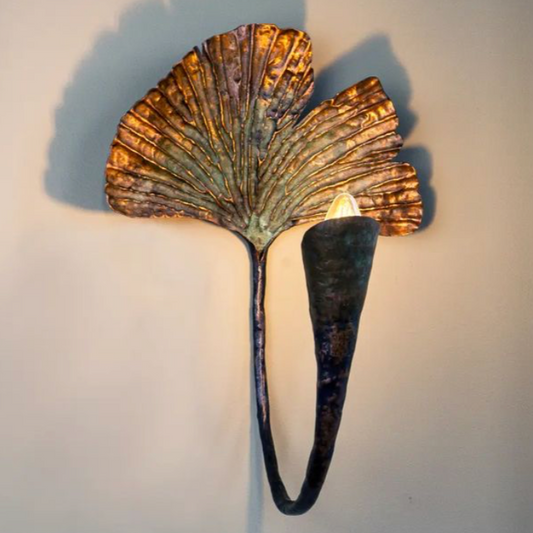 Willow Bloomfield Ginkgo Wall Sconce Lamp