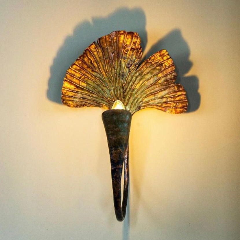 Willow Bloomfield Ginkgo Wall Sconce Lamp