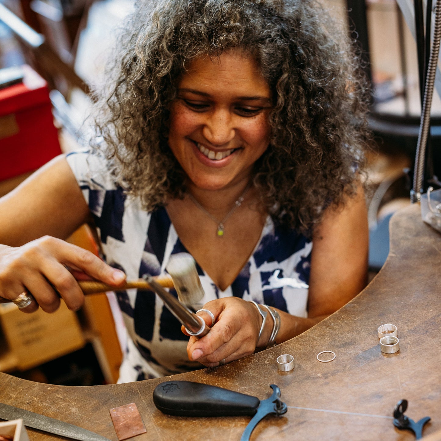 Bristol Gallery Weekend - Ring Texturing Demo