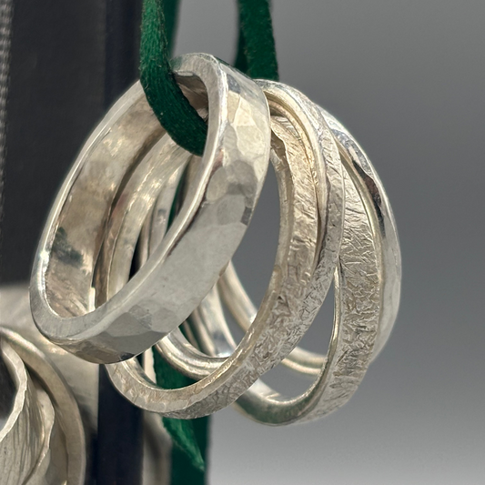 silver rings made in Bristol